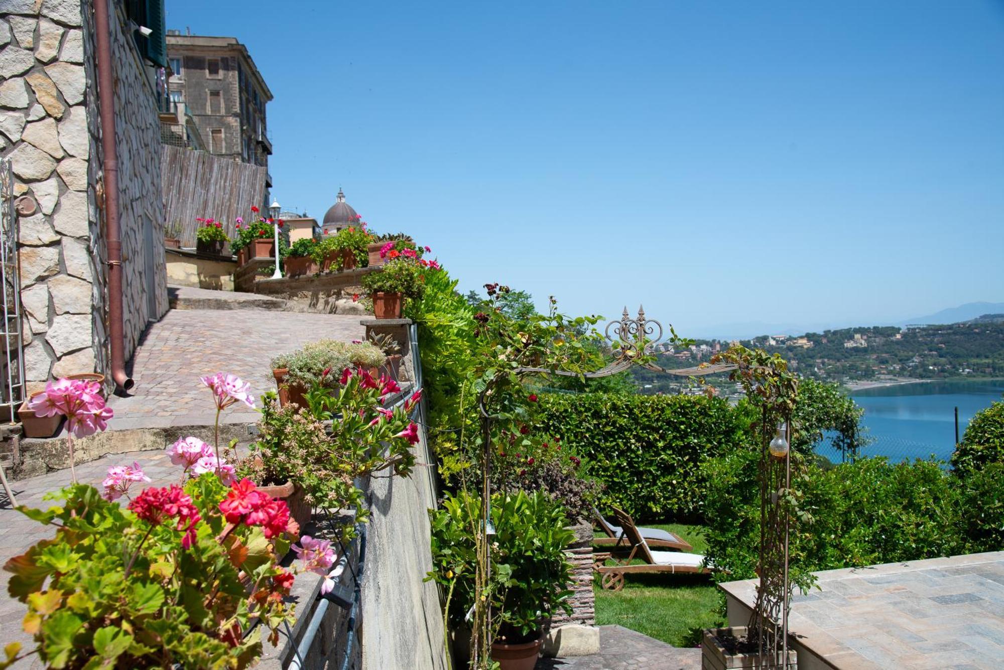 Ferienwohnung Giardino Sul Lago Castel Gandolfo Exterior foto